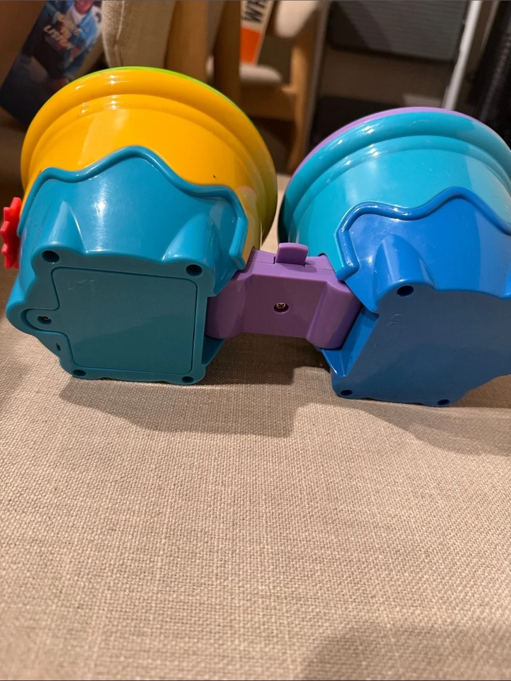 Fisher-Price Ocean Drum Set - Purple, Blue, Yellow, Green, Orange